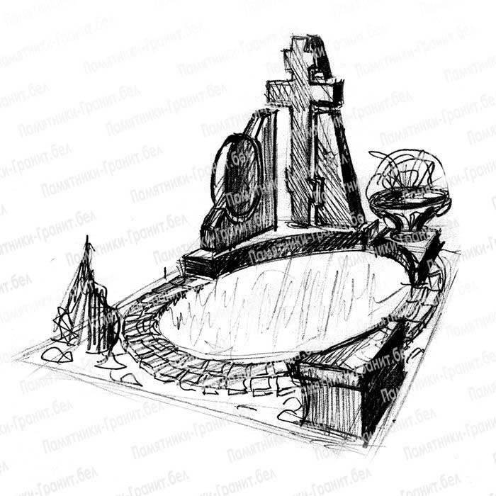 Памятник Островец фото