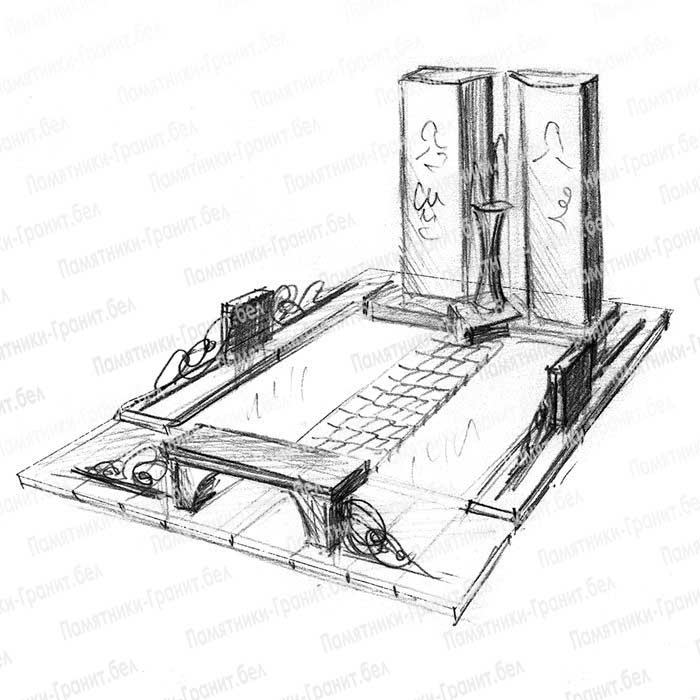 эскизы эксклюзивных памятников фото