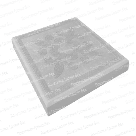 Укладка плитки на могилу Островец фотография